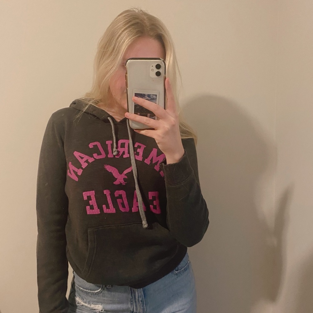 American Eagle Outfitters Grey Hoodie